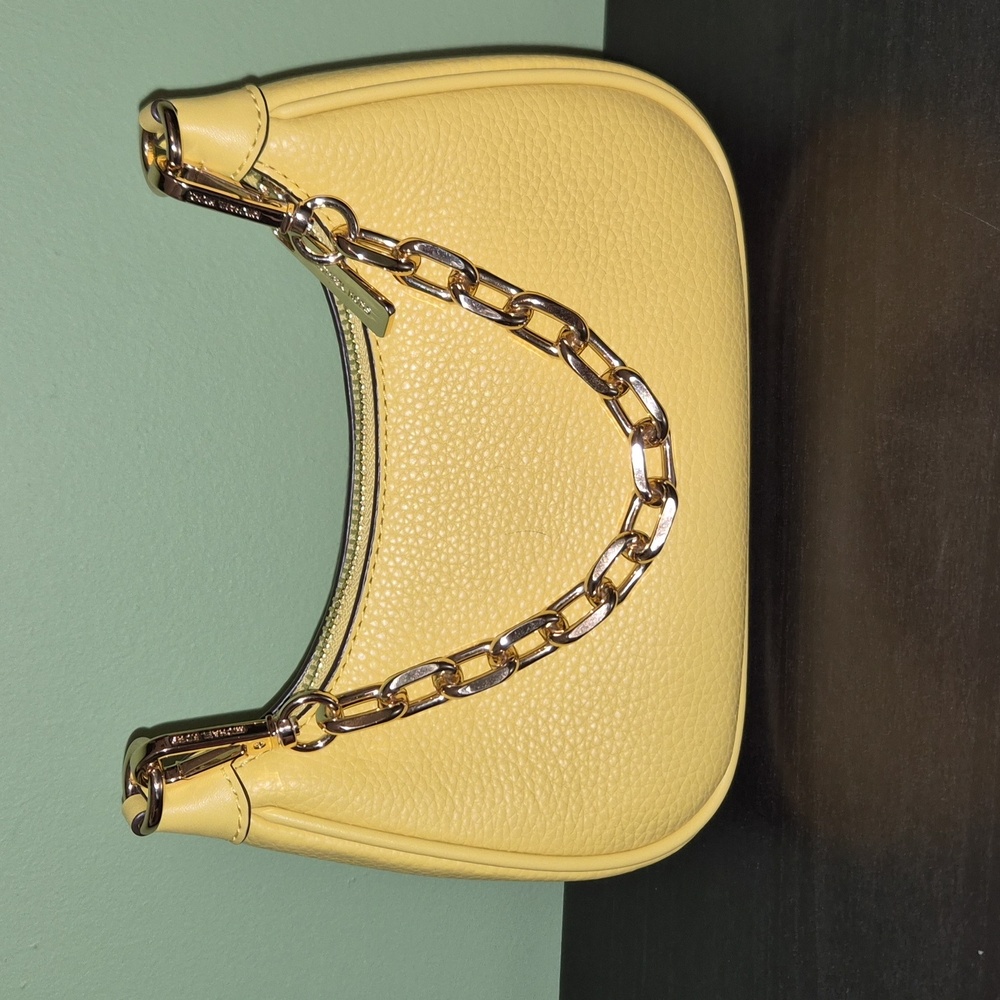 Michael Kors Mini Bag in Yellow with Studs - Picture 2 of 5